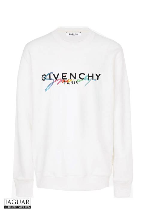 givenchy paris sweater white|Givenchy sweatshirt price.